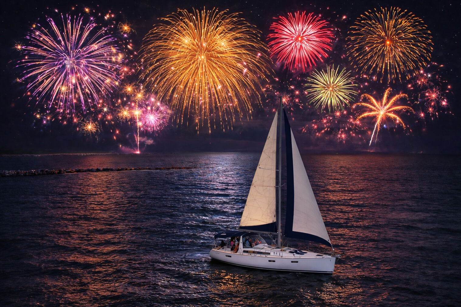 Fireworks Above Daydreams