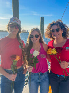 Crew on Valentine's Day