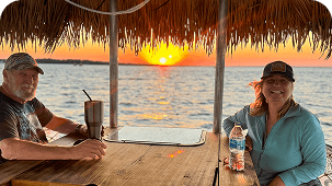 Tiki Boat Sunset Tour image
